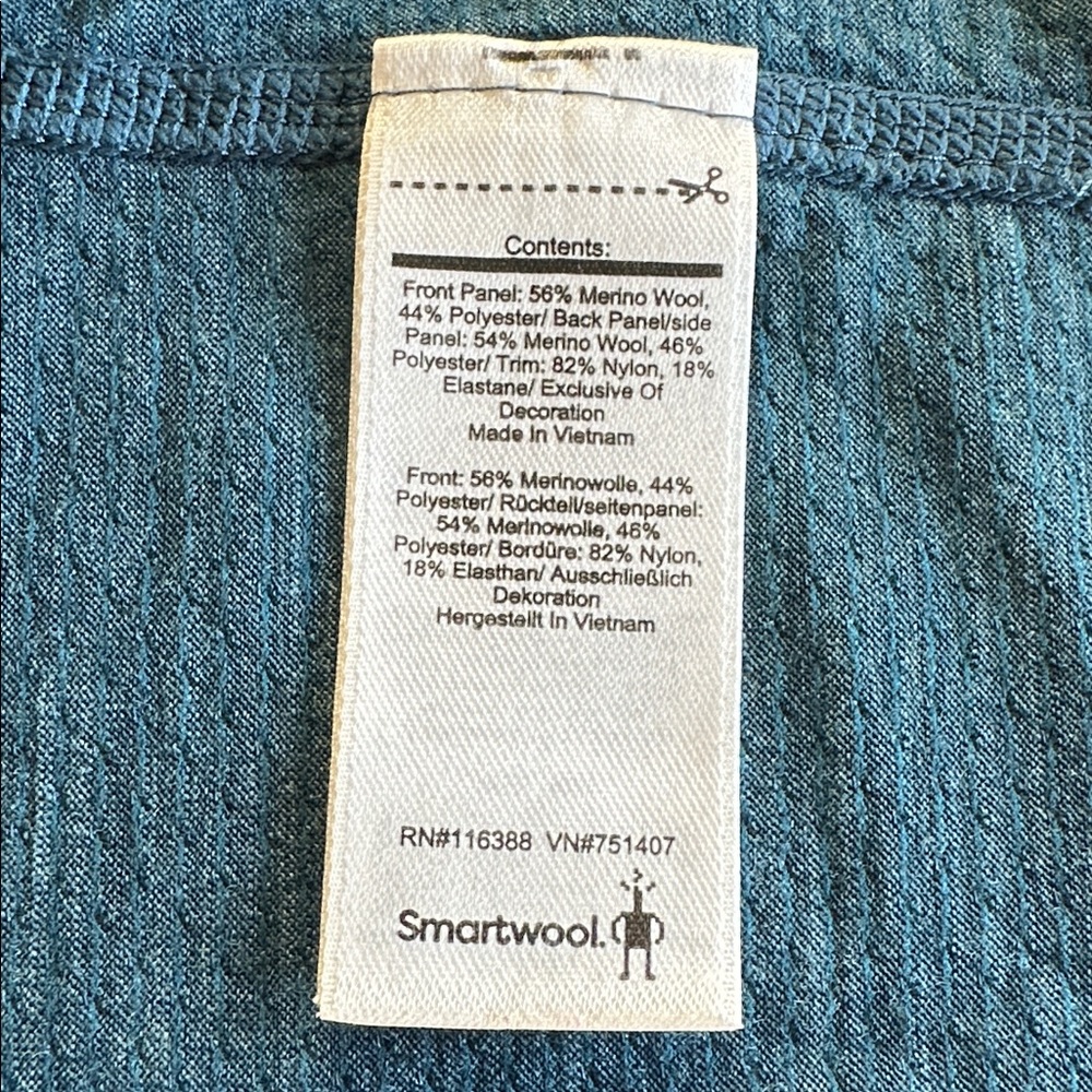Smartwool Merino Sport 150 Tank M Marlin Blue Heather - Picture 7 of 8